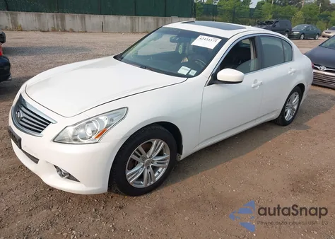 2012 Infiniti G37X z USA, uszkodzony, nr VIN JN1CV6AR2CM971869